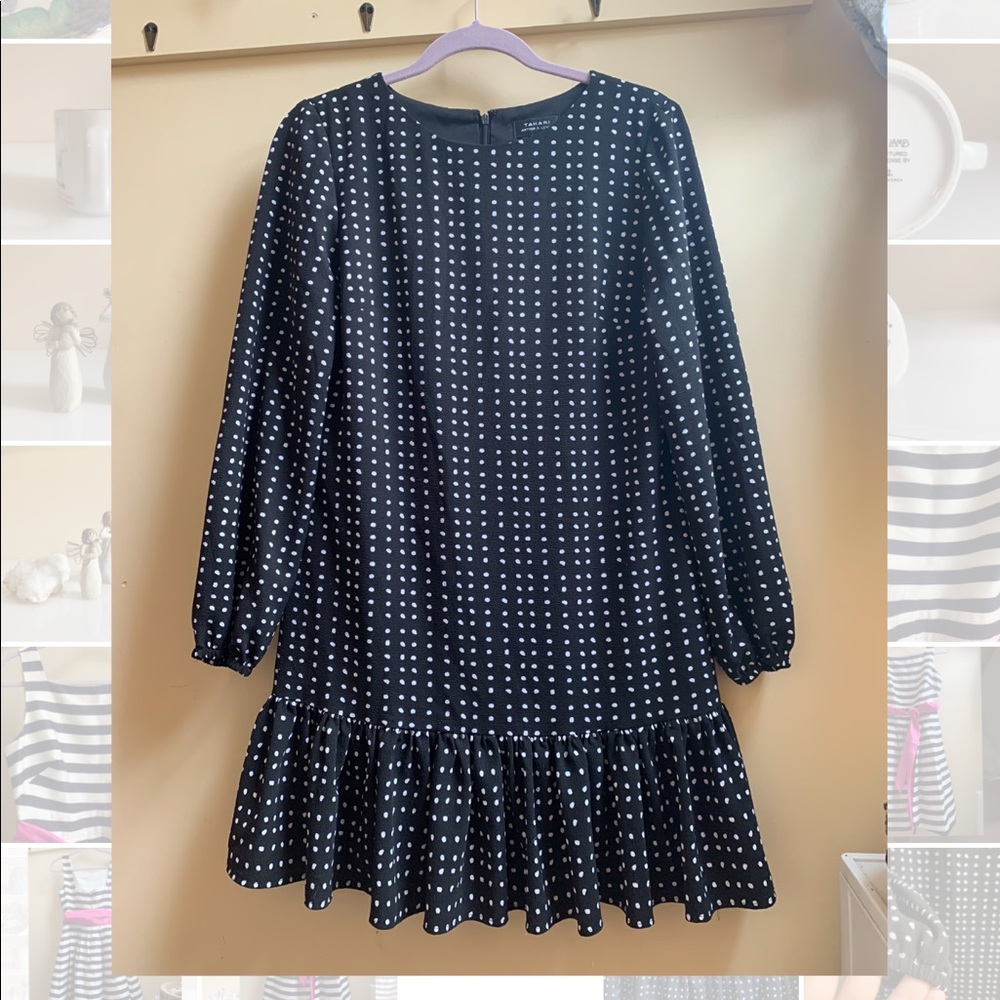 Polka Dot Shift Dress